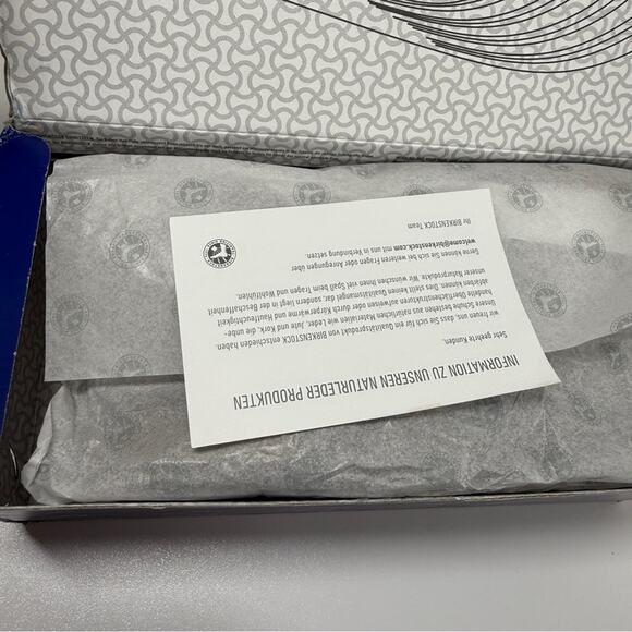 NIB • Birkenstock Arizona Soft Footbed Oiled Leather Size: 40 L9/M7 Normal Width - Picture 7 of 8